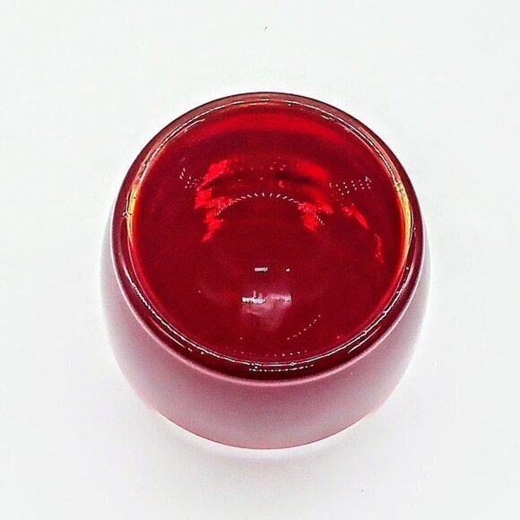 Crate & Barrel Ruby Diva Glass Votive Candle Holder - Picture 3 of 3